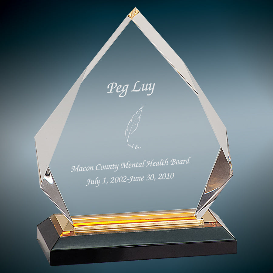 Diamond Impress Acrylic Award